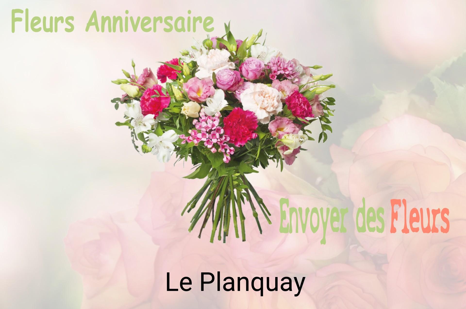 Bouquet de fleurs d’anniversaire livré à Le Planquay